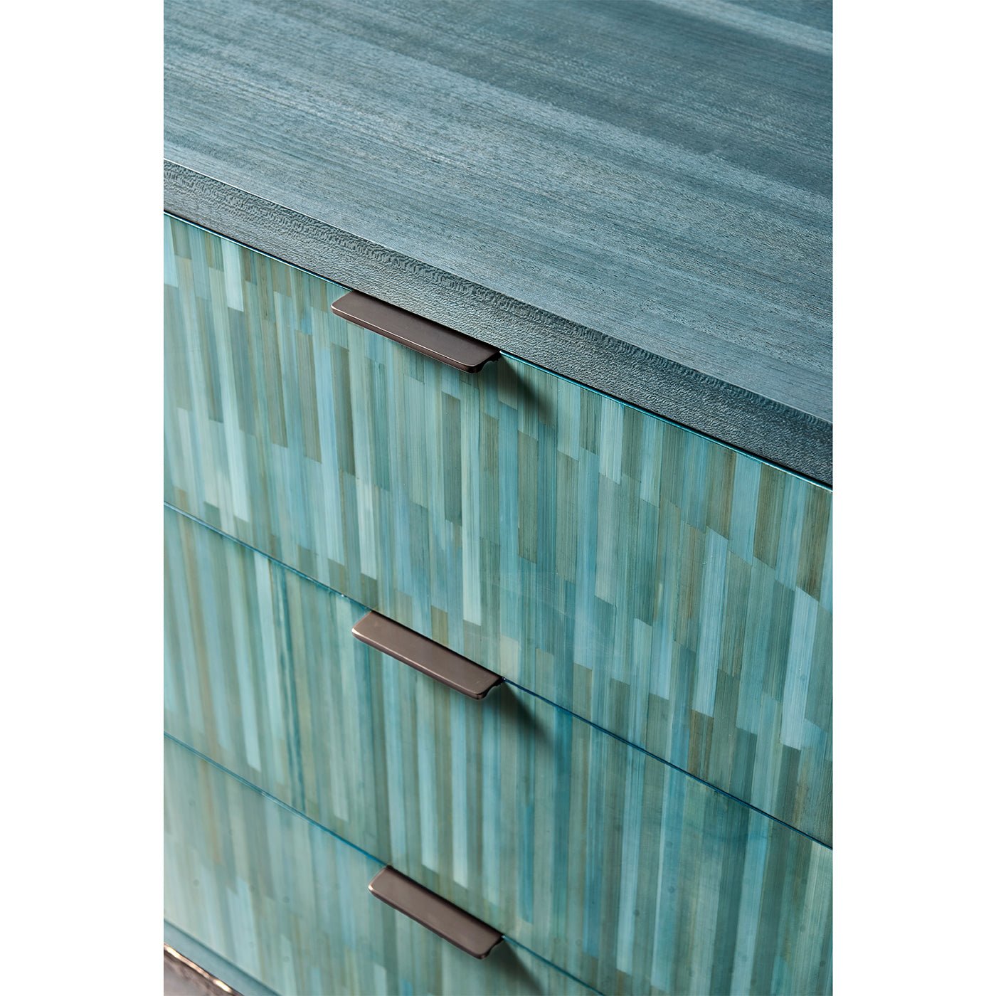 Commode à trois tiroirs Aqua Mist