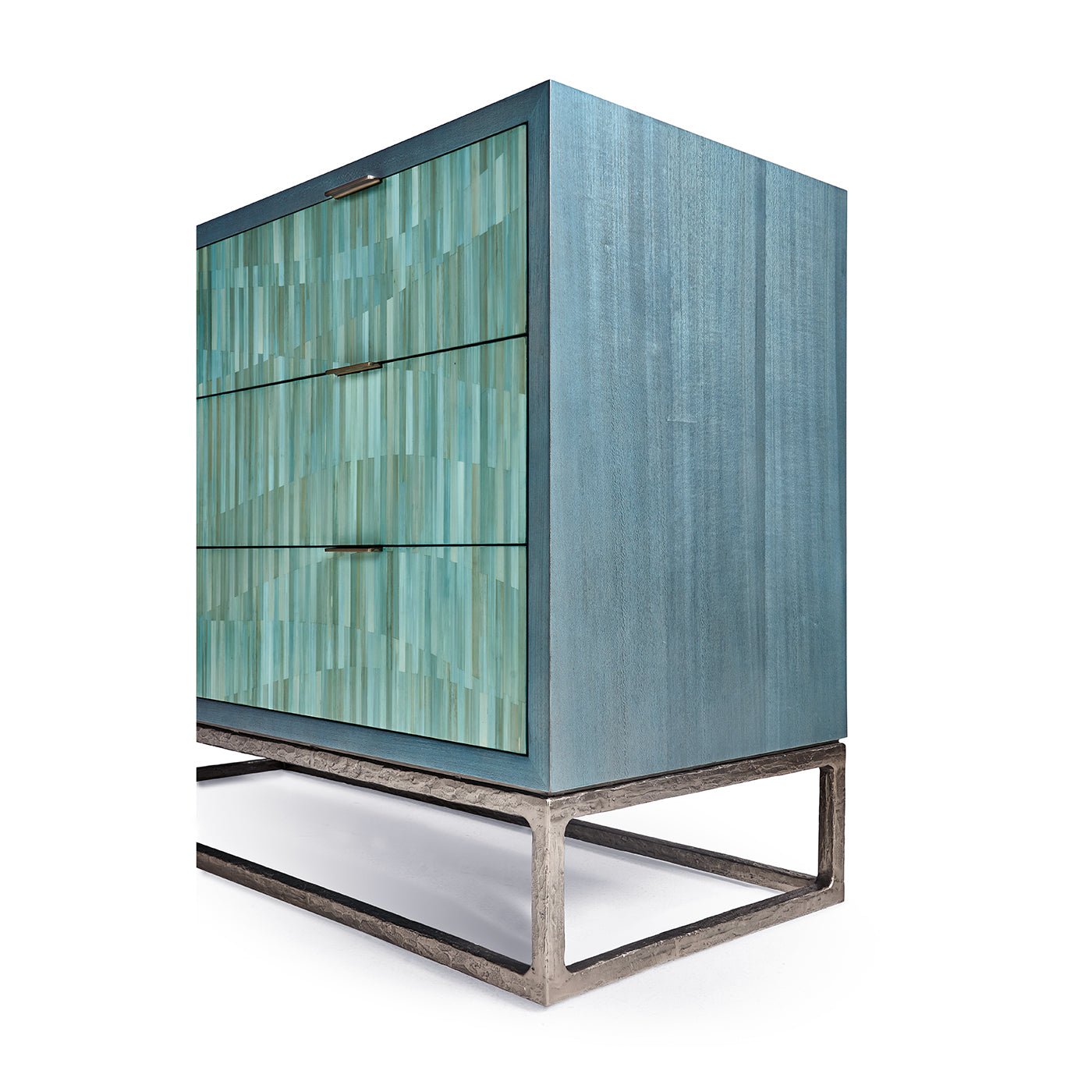Commode à trois tiroirs Aqua Mist