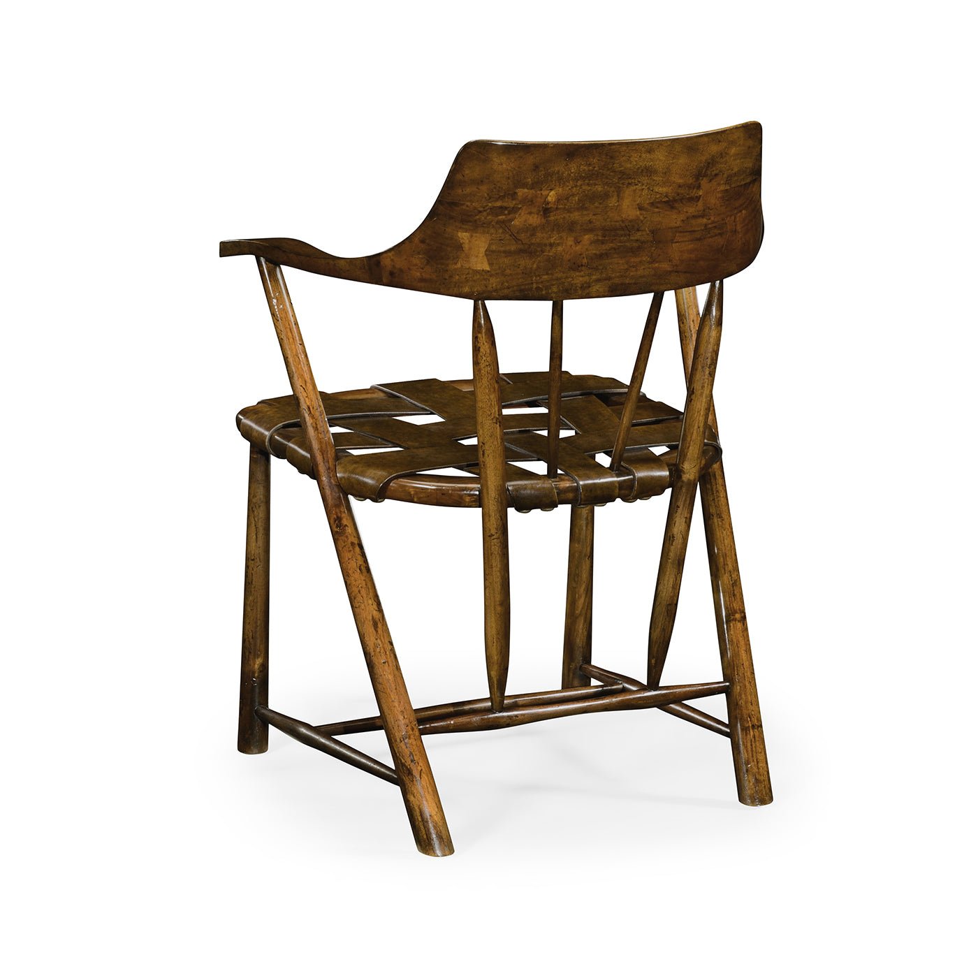 Fauteuil capitaine - Finition noyer