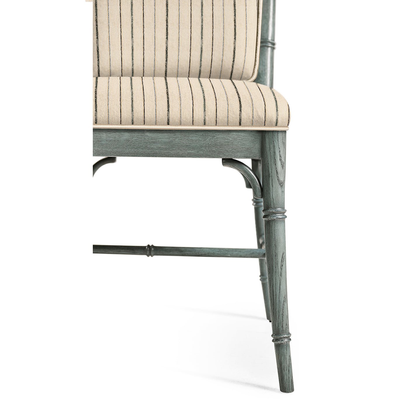 Chaise de salle à manger de luxe en chêne peint à l'anglaise