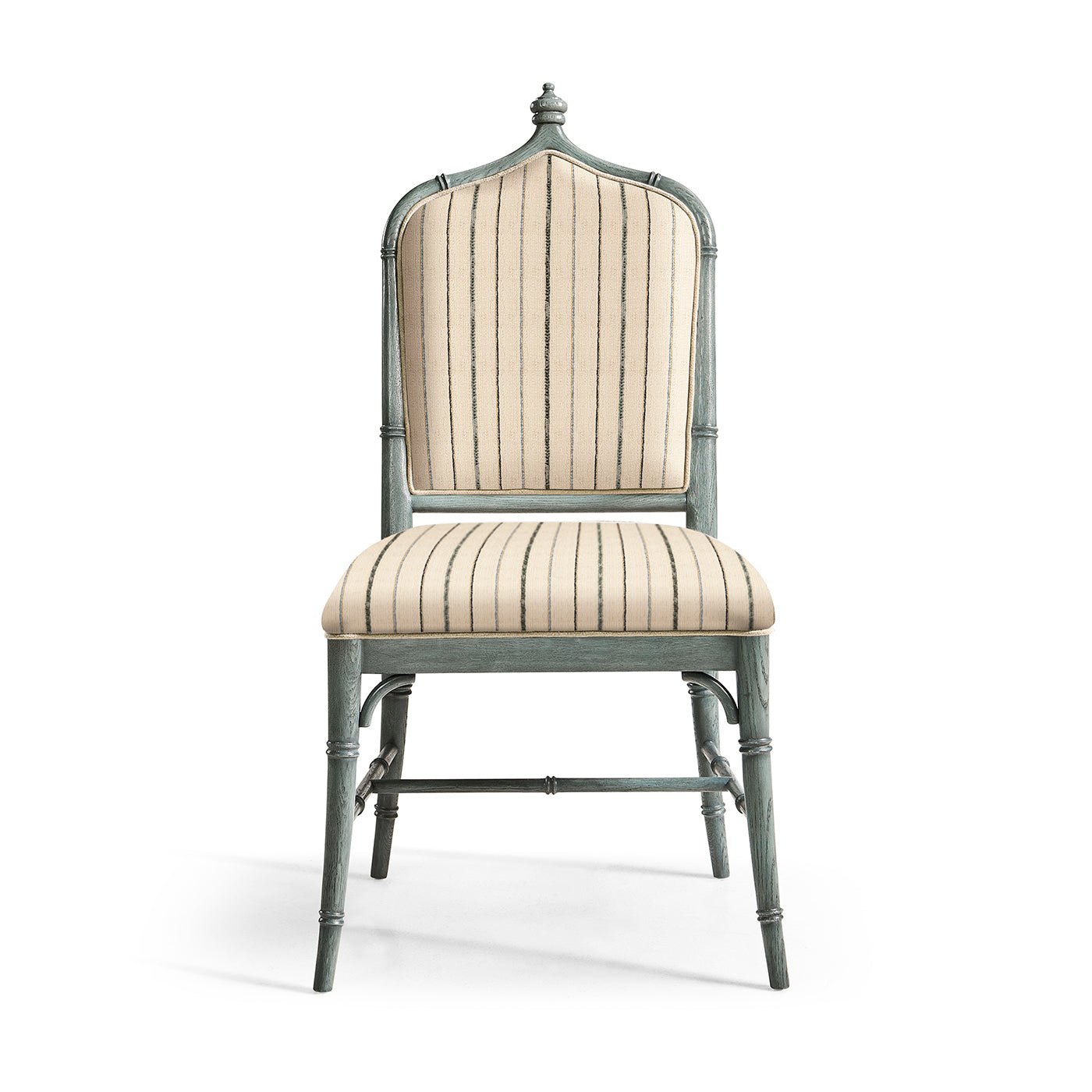 Chaise de salle à manger de luxe en chêne peint à l'anglaise