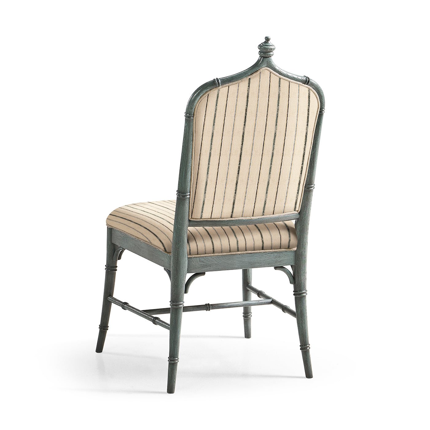 Chaise de salle à manger de luxe en chêne peint à l'anglaise
