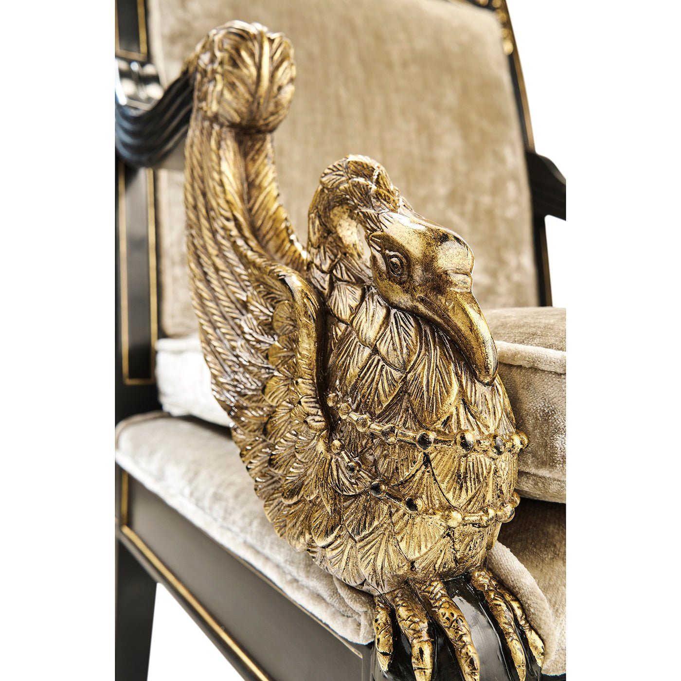 Fauteuil de style Empire français