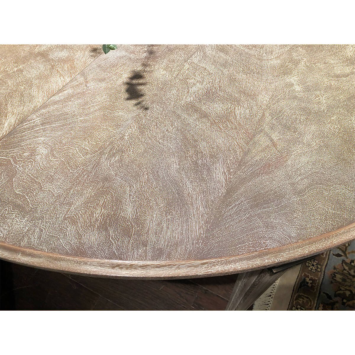Table à manger extensible néoclassique française