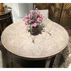 Table à manger extensible néoclassique française