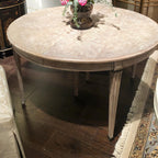 Table à manger extensible néoclassique française