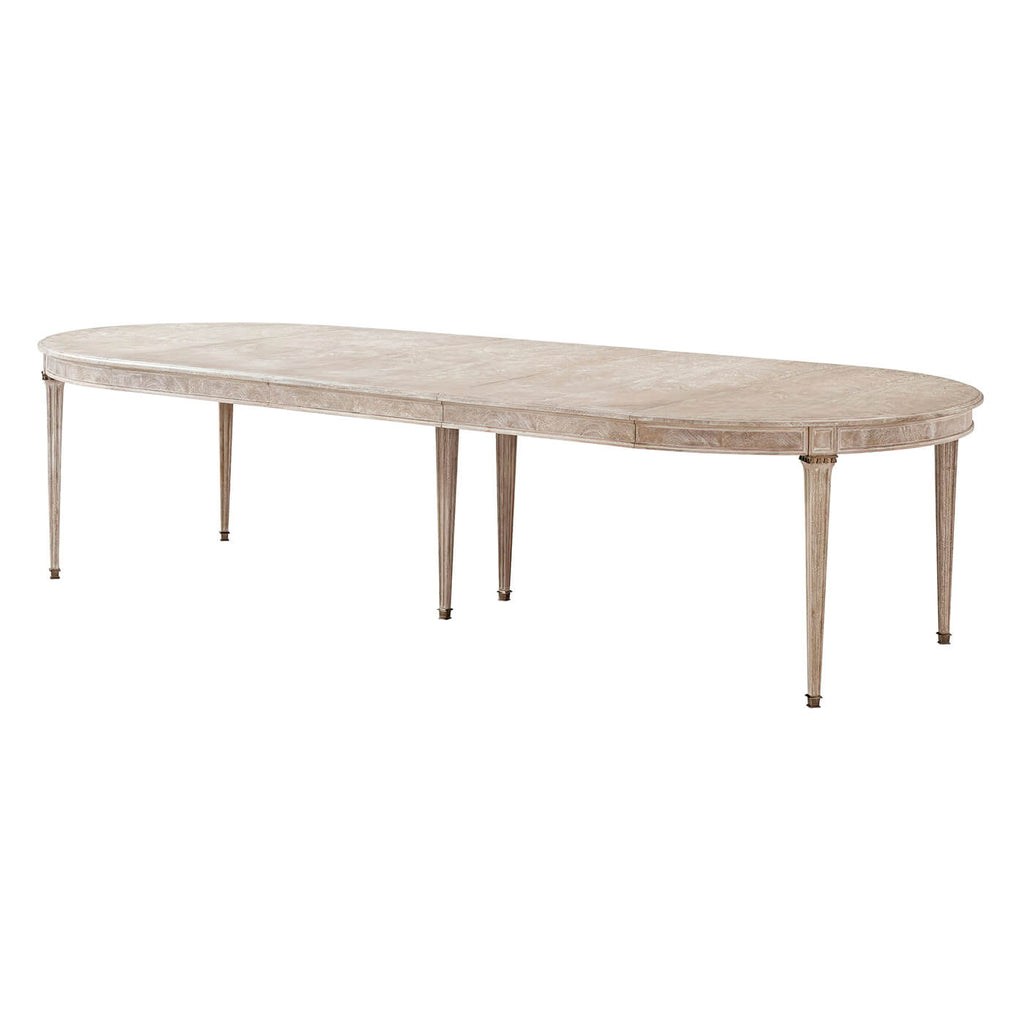 Table à manger extensible néoclassique française