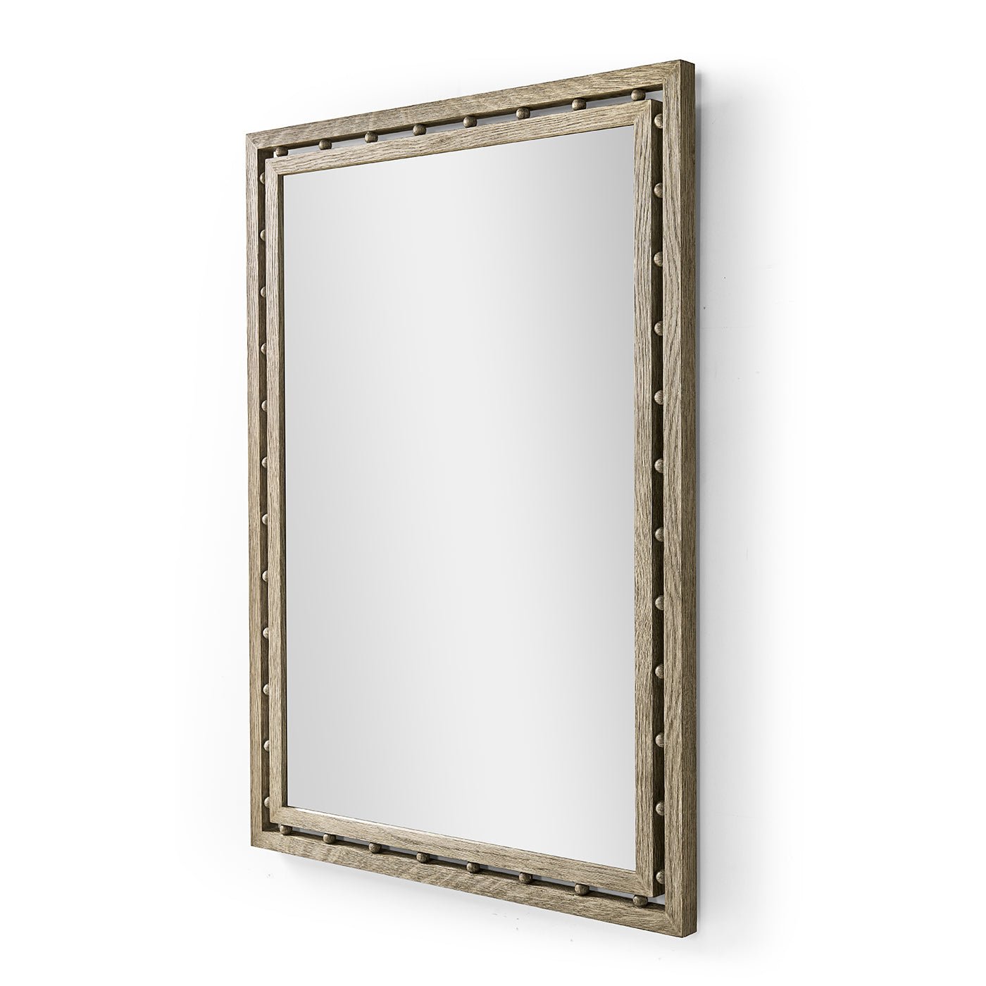 Miroir en chêne grisé