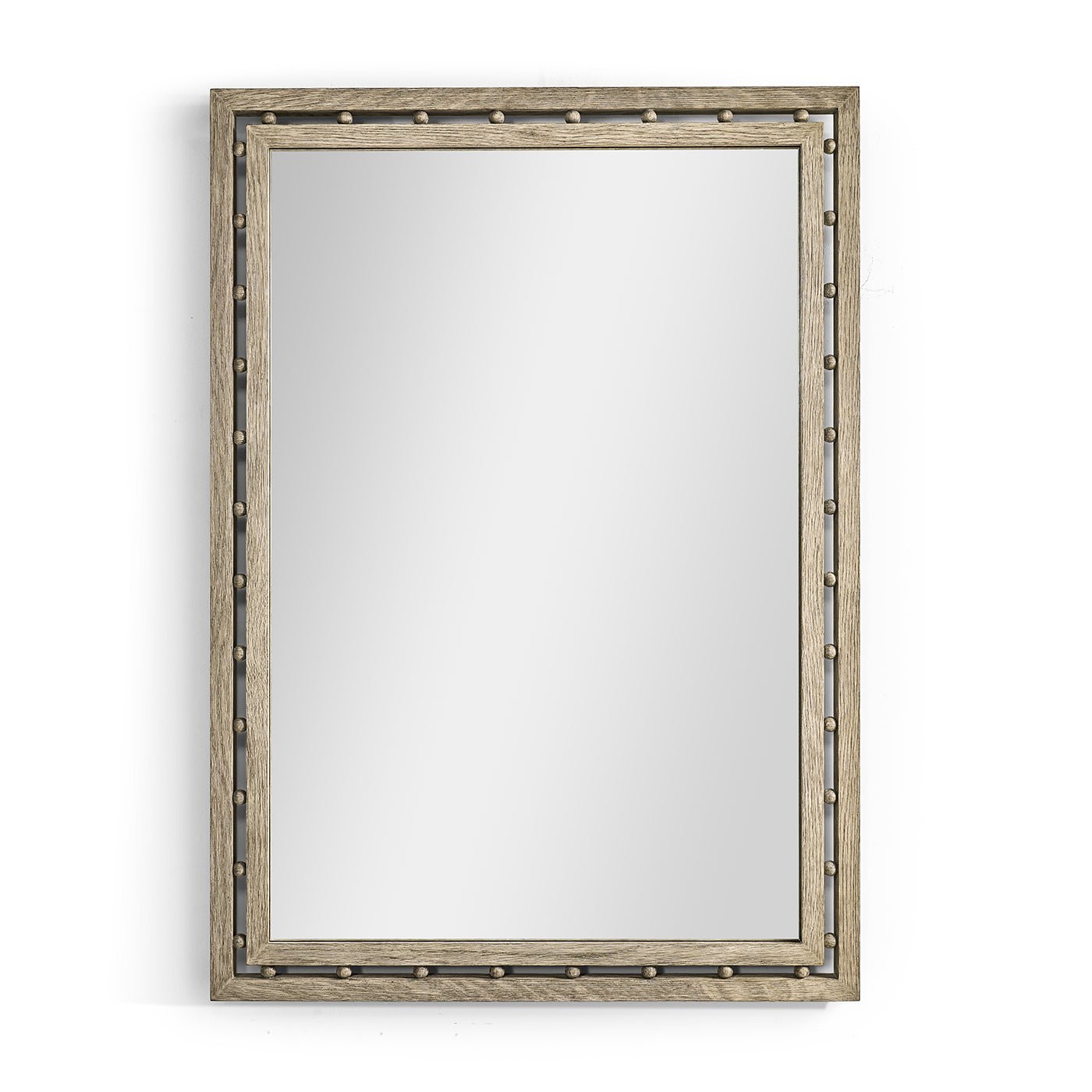 Miroir en chêne grisé