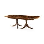 Grande table à manger extensible de style Régence