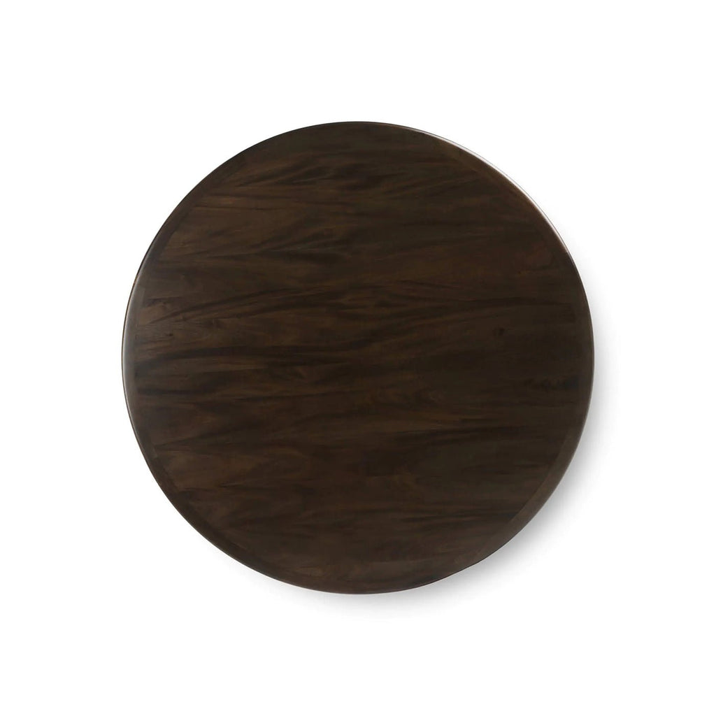Table à manger ronde moderne du milieu du siècle