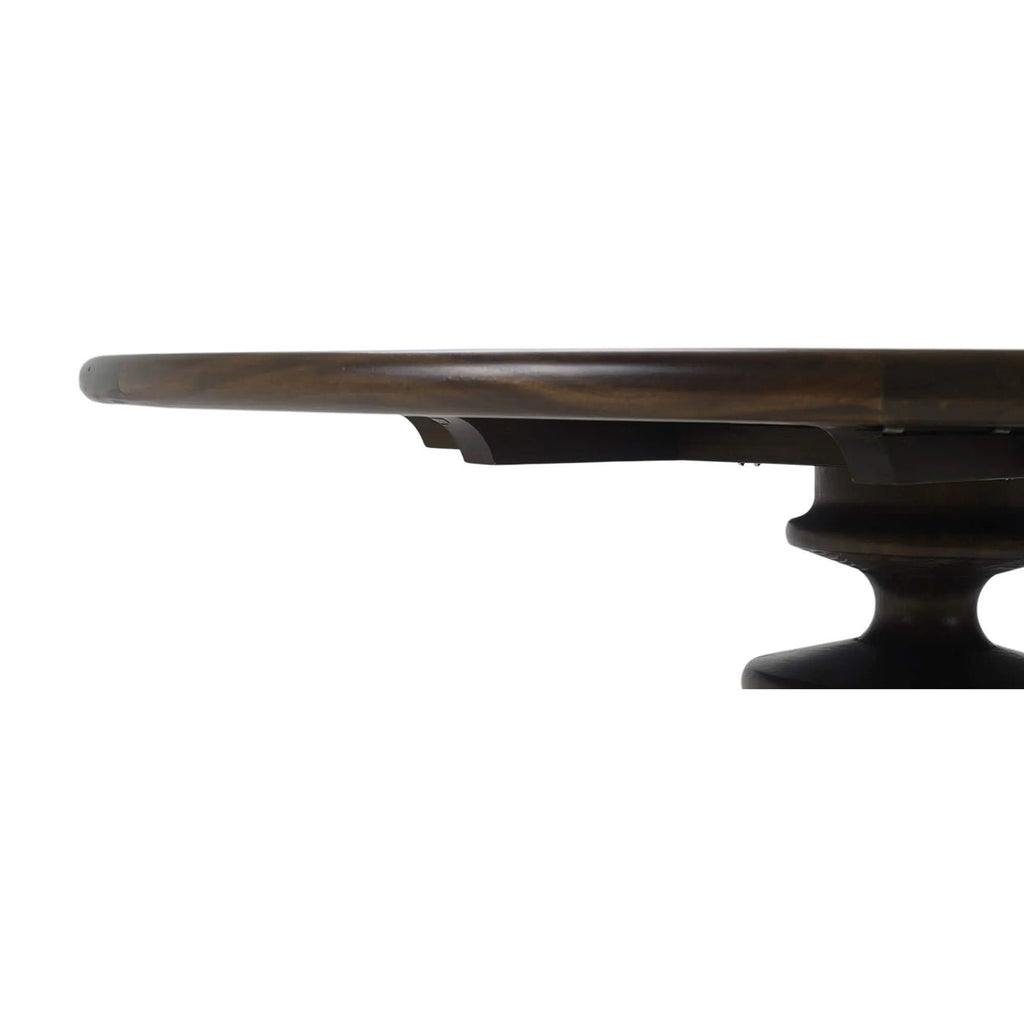 Table à manger ronde moderne du milieu du siècle