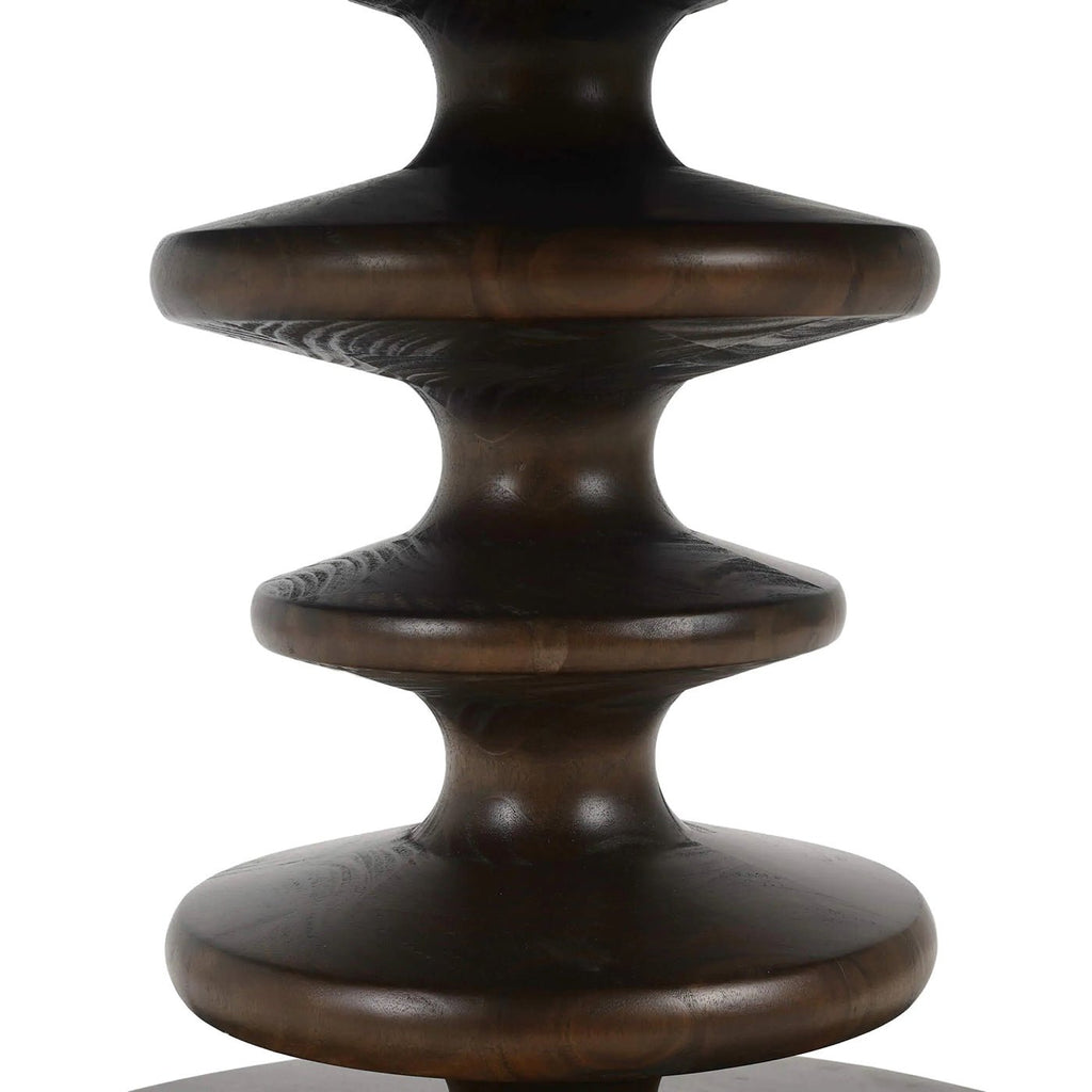Table à manger ronde moderne du milieu du siècle