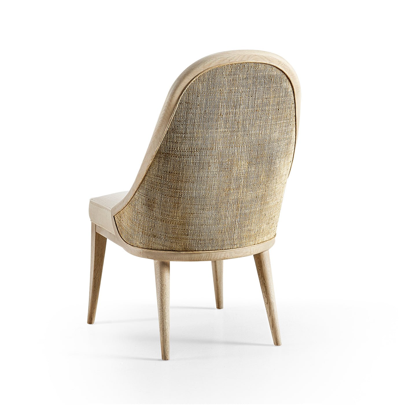 Chaise de salle à manger rembourrée de style côtier moderne