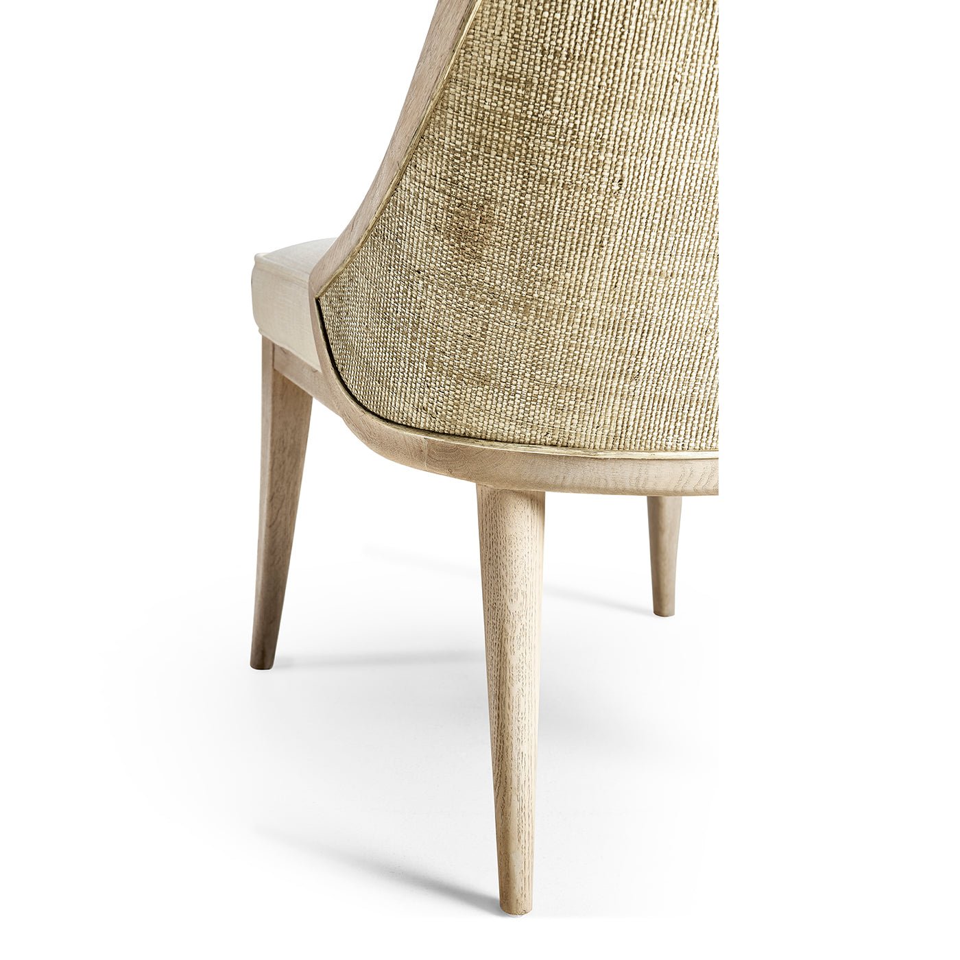 Chaise de salle à manger rembourrée de style côtier moderne