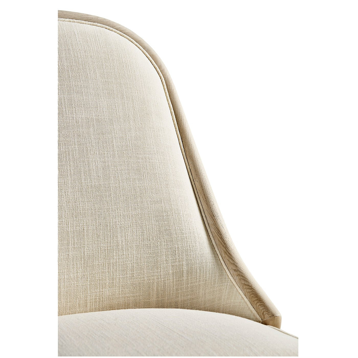 Chaise de salle à manger rembourrée de style côtier moderne