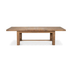 Table à manger extensible moderne en chêne