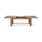 Table à manger extensible moderne en chêne
