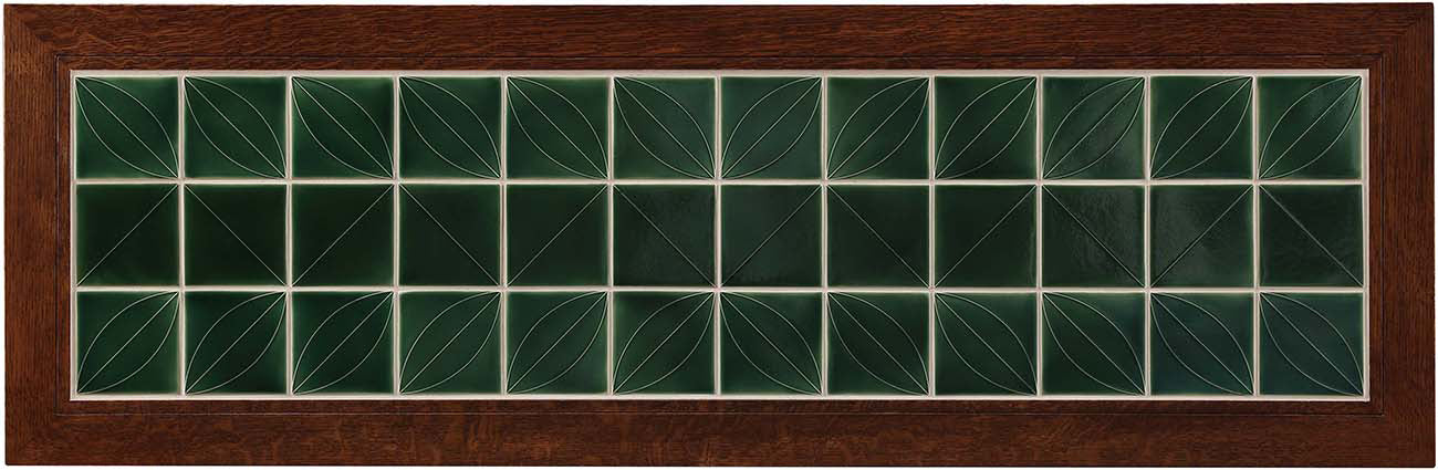 Table console avec plateau en carrelage