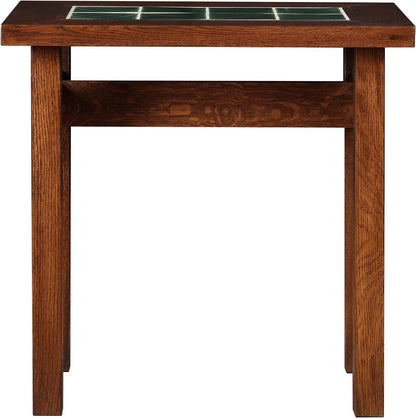 Table d'appoint avec plateau en carrelage