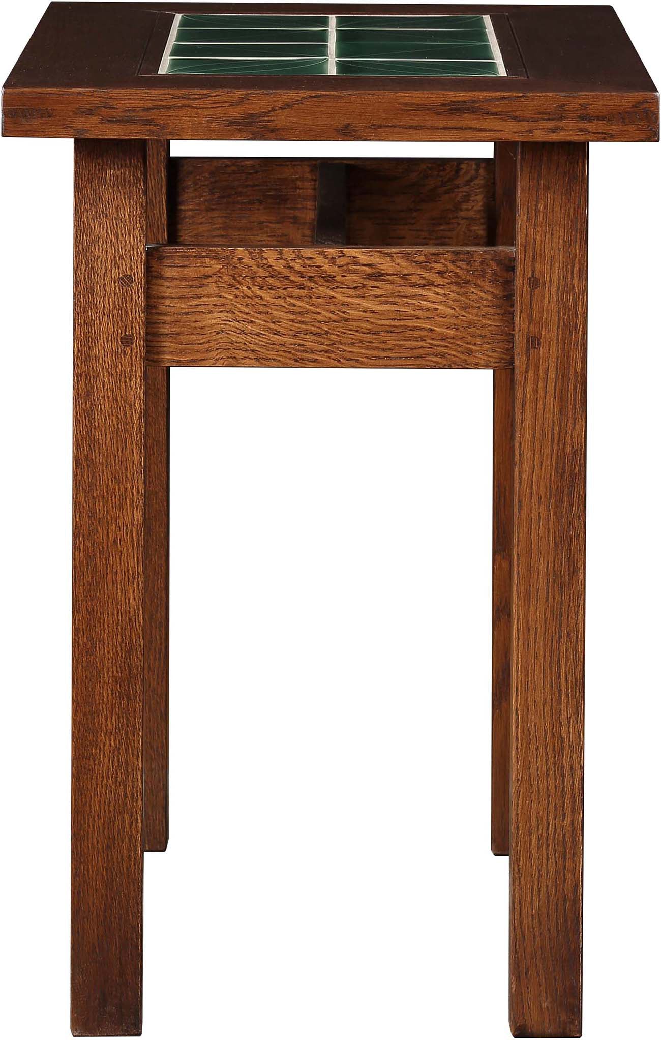 Table d'appoint avec plateau en carrelage