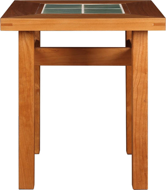 Tabouret à plateau en carrelage