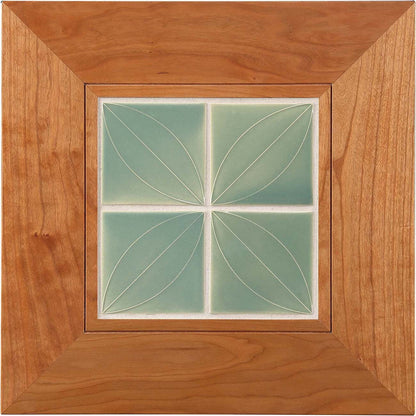 Tabouret à plateau en carrelage