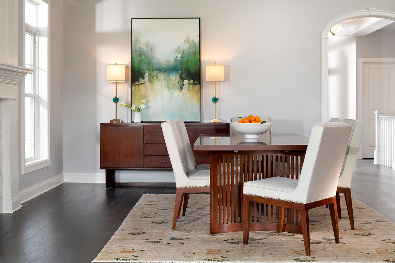 Table à manger à tréteaux Park Slope