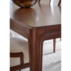 Table à manger extensible Art Déco en noyer