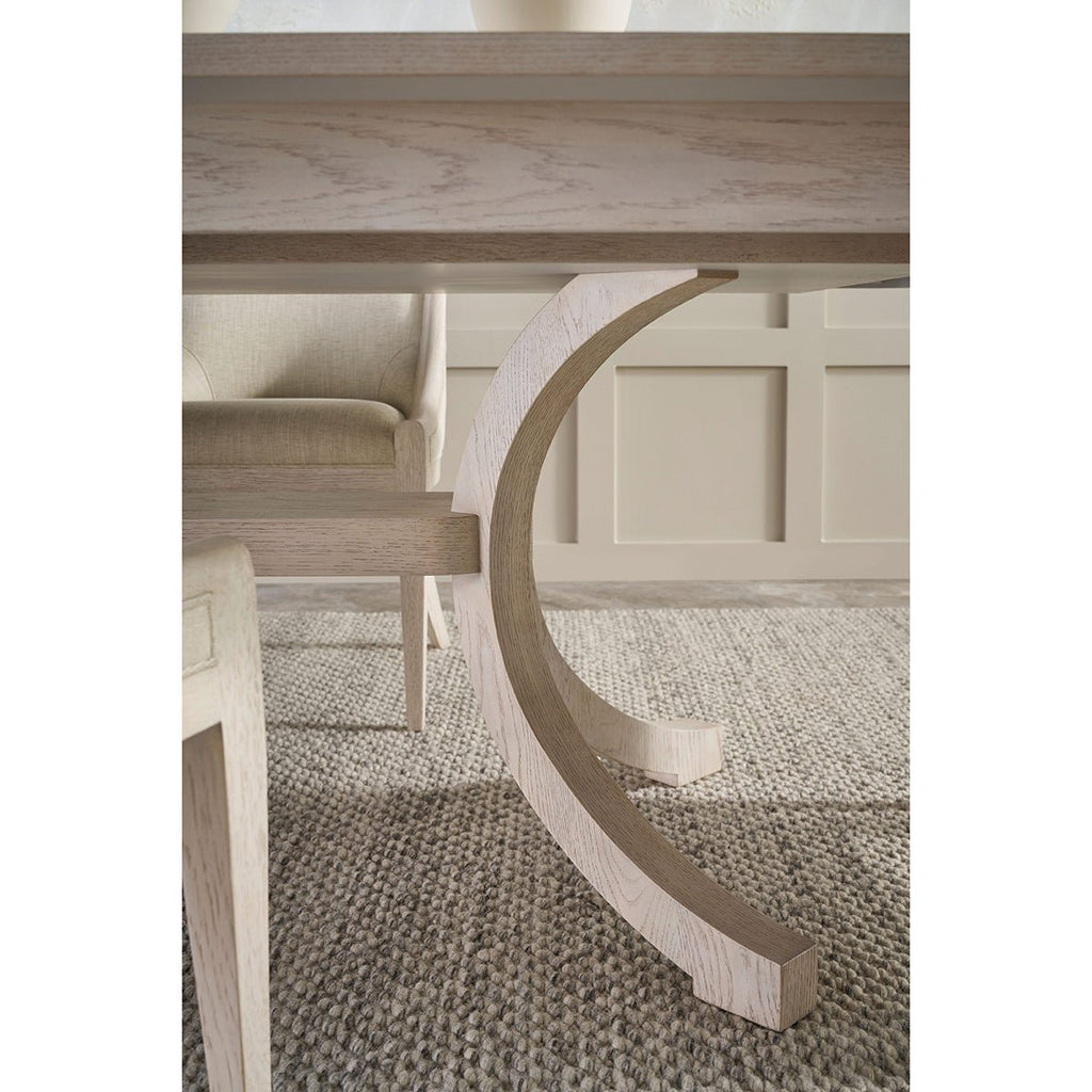 Table à manger côtière blanche 