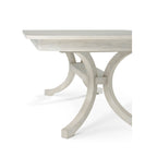 Table à manger côtière blanche 