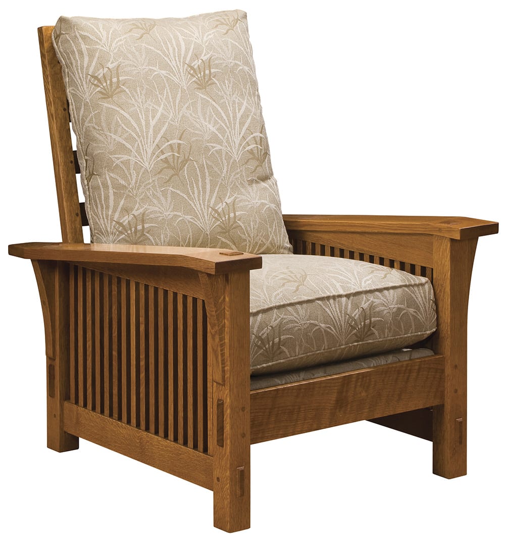 Chaise Morris Spindle avec coussin amovible