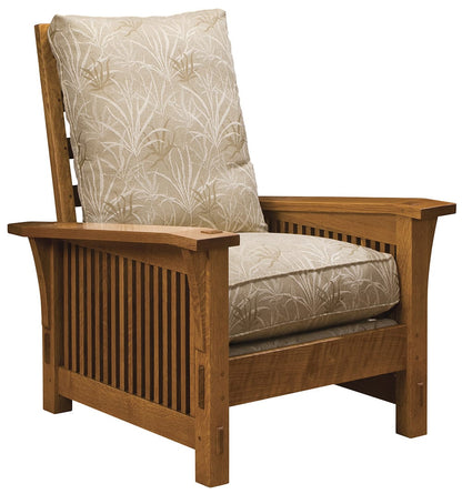 Chaise Morris Spindle avec coussin amovible