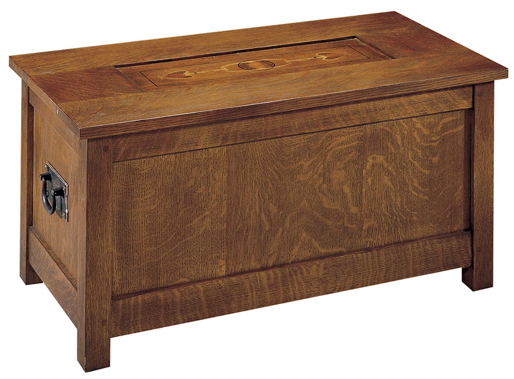 Coffre de collection Gustav Stickley