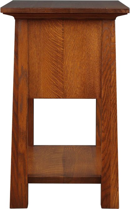 Table de chevet ouverte Park Slope