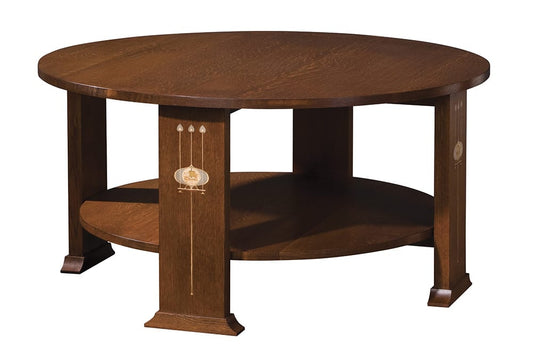 Table basse ronde Harvey Ellis
