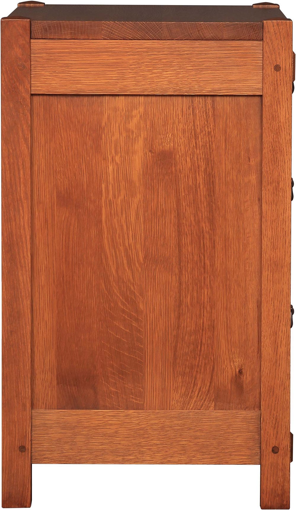 Table de chevet à trois tiroirs