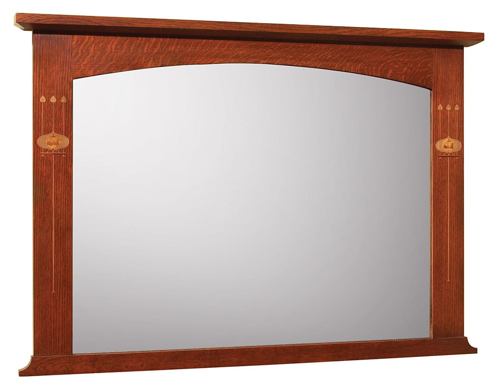 Miroir Harvey Ellis avec incrustation
