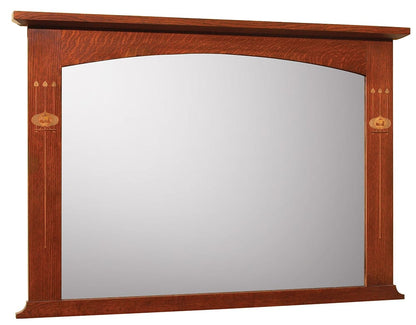 Miroir Harvey Ellis avec incrustation